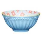 KitchenCraft Pale Blue Detailed Ceramic Bowls