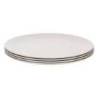 Eco-Friendly Recycled Plastic Dinner Plates 4 per pack