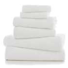 Quick Dry Hand Towel, White
