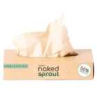 Naked Sprout Unbleached Bamboo Facial Tissues 100 per pack