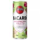 Bacardi Raspberry Mojito Premix Rum Cocktail 250ml