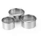 Tala Pastry Cutters Plain Set Of 3 S/S 3 per pack