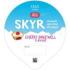 M&S Cherry Bakewell Skyr Yogurt 170g