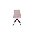 Out & Out Piper Swivel Chair - Pink Velvet