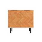 Out & Out Dallas Parquet Sideboard - White