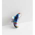 Multicoloured Resin Bulldog Claw Clip