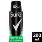Sure Men Deodorant Quantum Dry, 200ml