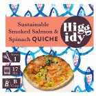 Higgidy Smoked Salmon & Spinach Quiche, 155g
