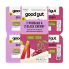 M&S Gut Health Rhubarb & Cherry Live Yogurt 4 x 125g