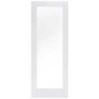 LPD Internal Pattern 10 Clear Glazed Primed White Door - 2040mm