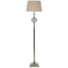 Premier Housewares Ulyana Floor Lamp with Natural Shade