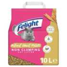 Felight 100% Natural Wheat Pellets Non Clumping Cat Litter 10L
