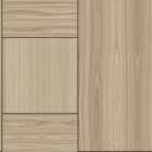 Belgravia Décor Rivington Wood Panel Wallpaper Pale Oak