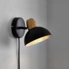Haus Easy Fit Plug In Wall Light