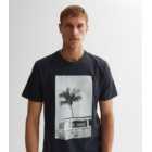 Only & Sons Navy Photographic Logo T-Shirt