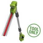Greenworks 24v Cordless Long Reach Split-shaft Hedge Trimmer (Tool Only)