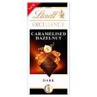 Lindt Excellence Caramelised Hazelnut Dark, 100g