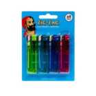 Zig Zag Electronic Lighters 4 per pack