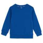 M&S Unisex Regular Fit School Sweatshirt, 3-14 Years, Royal Blue