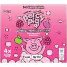 M&S Percy Pig Phizzy Fruit Juice Drink 4 x 330ml