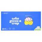 Who Gives A Crap 100% Recycled Toilet Paper 8 pack, 2880Sheet