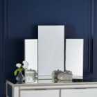 Classic 3 Section Free Standing Dressing Table Mirror