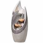 Garden Gear Cascading Fountain Wave With Led Light Water Feature