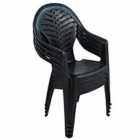 Pineto Stack Chair Anthracite Pack Of 4
