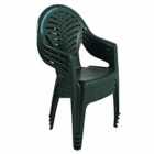 Pineto Stack Chair Green Pack Of 4