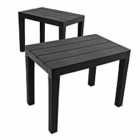 Roma Bench Anthracite Pack Of 2