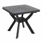 Turin Square Table Anthracite