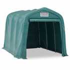 vidaXL Garage Tent Pvc 2.4X3.6 M Green