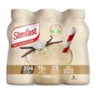 Slimfast Milkshake Vanilla 6 x 325ml