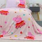Peppa Pig Pink Blanket 100cm x 150cm