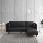 Selma Faux Leather Corner Double Sofa Bed