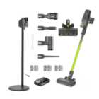 Greenworks 24V Cordless Brushless Stick Vacuum Deluxe with 6 Accessories (incl. 4.0Ah Battery & Super Stand Charger)