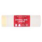 Waitrose Swing Bin Liners 50L, 20's