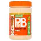 PBfit Organic Peanut Butter Powder - 87% Less Fat and High Protein 425g