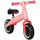 Aiyaplay Baby Balance Bike Children Bike with Adjustable Seat Wide Wheels - Pink