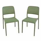 Bistrot Chair Olive Pack Of 2