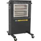 Infrared Cabinet Heater - 1200 / 2400W - 7 Day Timer - Thermostat Control - 110V