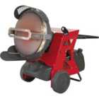 Infrared Multi-Fuel Heater - Paraffin / Kerosene / Diesel - 45.5 kW - Wheeled