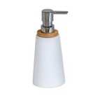 Showerdrape Sonata White Liquid Soap Dispenser