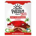 Piccolo Organic Kids Strawberry Fruit & Grain Bars 6 x 22g