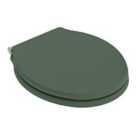 Hudson Reed Old London Ryther Toilet Seat - Hunter Green