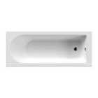 Nuie Barmby Standard Single Ended Bath 1800 X 800mm - White