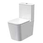 Nuie Ava Pan, Cistern & Seat (615mm) - White