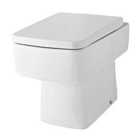 Nuie Bliss Back To Wall Pan - White