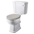 Hudson Reed Richmond Comfort Height Close Coupled WC & Cistern - White