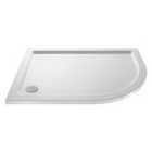 Hudson Reed Offset Quadrant Shower Tray Right Hand 900 x 760mm - White